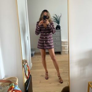 NWT ASOS Boucle Blazer Dress Size US 4